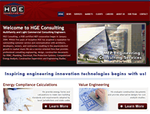 Tablet Screenshot of hgeconsulting.com